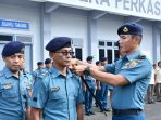 DANLANAL SIBOLGA KUKUHKAN KENAIKAN PANGKAT 9 PERSONIL LANAL SIBOLGA